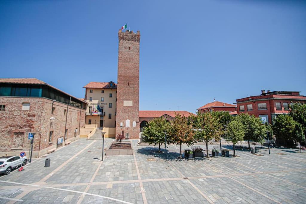 Bilocale Centralissimo Leini Bagian luar foto